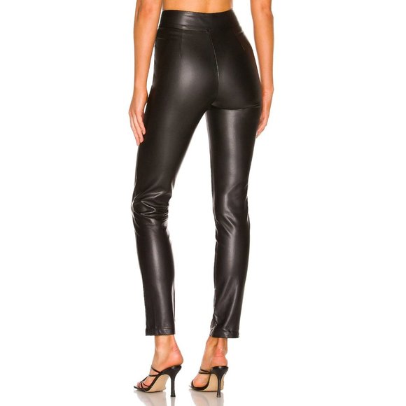 superdown Adonia Zipper Front Pant in Black - Picture 3 of 4